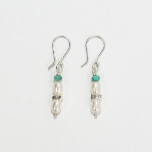 YBY Talisman Pearl & Turquoise Harmony Drops