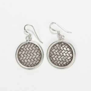 YBY Imperia Woven Circle Statement Drops